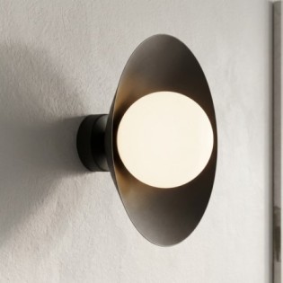 Applique murale Osum S Noir Opale