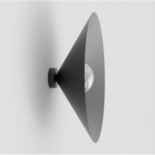 Applique murale Osum L Noir Graphite