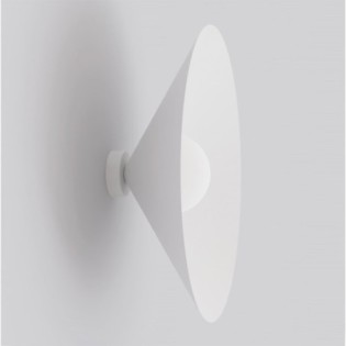 Applique murale Osum L Blanc Opale
