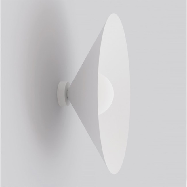Applique murale Osum L Blanc Opale