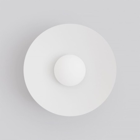 Applique murale Osum M Blanc Opale