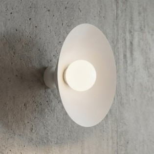 Applique murale Osum M Blanc Opale