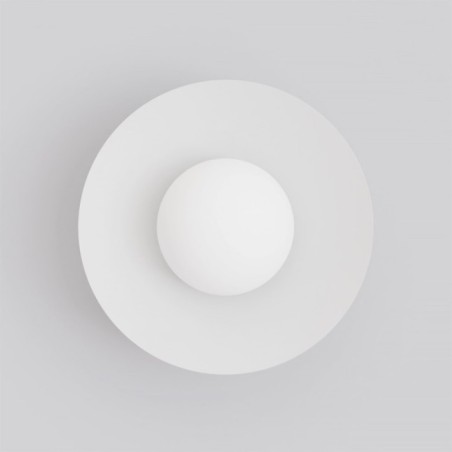 Applique murale Osum S Blanc Opale