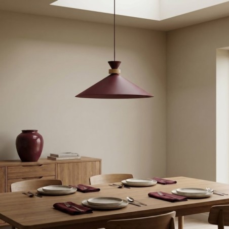 Lampe de plafond Erebo L Grenat