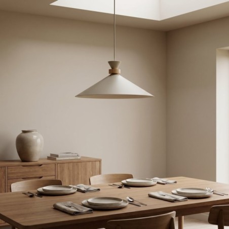 Lampe de plafond Erebo L Beige