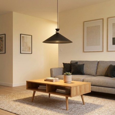 Lampe de plafond Erebo L Noir
