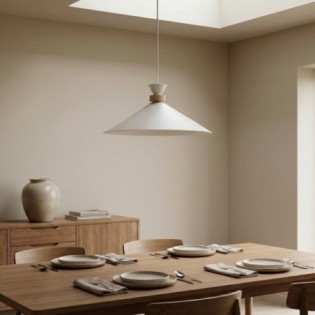 Lampe de plafond Erebo L Blanc