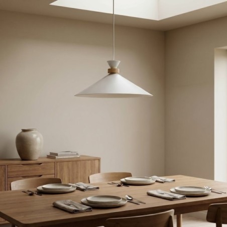 Lampe de plafond Erebo L Blanc