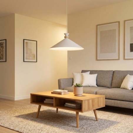 Lampe de plafond Erebo L Blanc