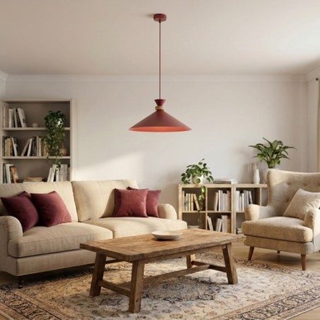 Lampe de plafond Erebo M Grenat