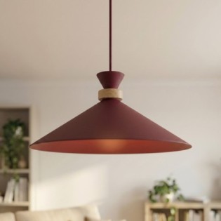 Lampe de plafond Erebo M Grenat