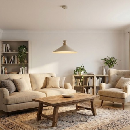 Lampe de plafond Erebo M Beige