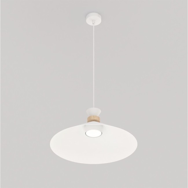 Lampe de plafond Erebo M Blanc