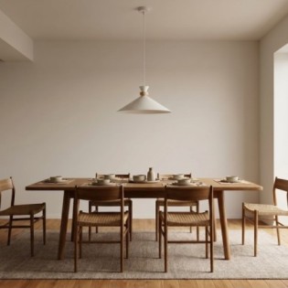Lampe de plafond Erebo M Blanc