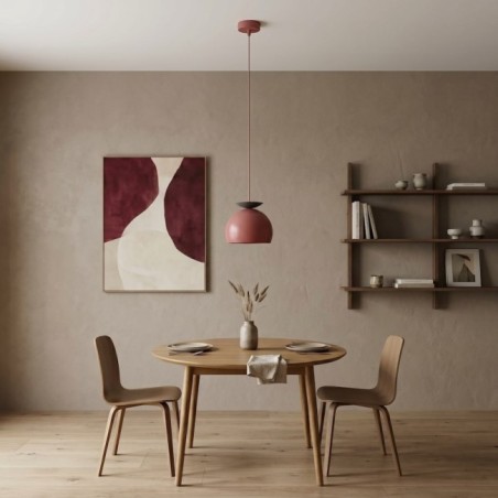 Lampe de plafond Pindo Grenat