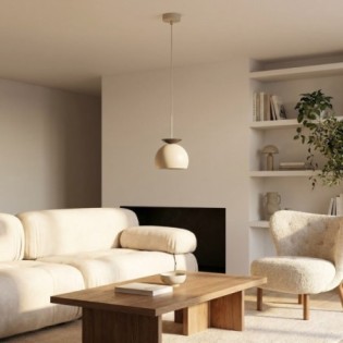 Lampe de plafond Pindo Beige