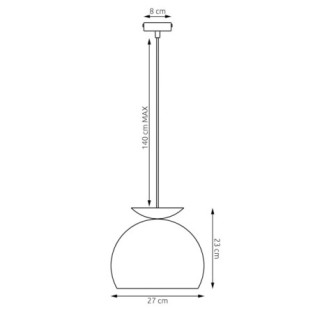 Lampe de plafond Pindo Blanc