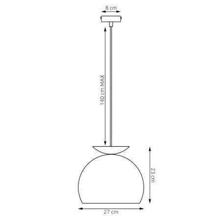 Lampe de plafond Pindo Blanc