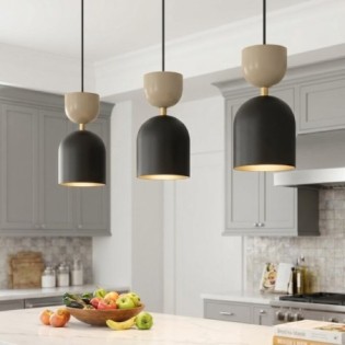 Lampe de plafond Zeta Moka (3 lumières)