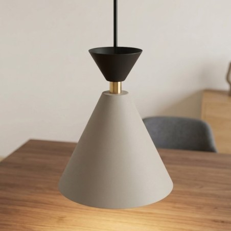 Lampe de plafond Verusa Beige