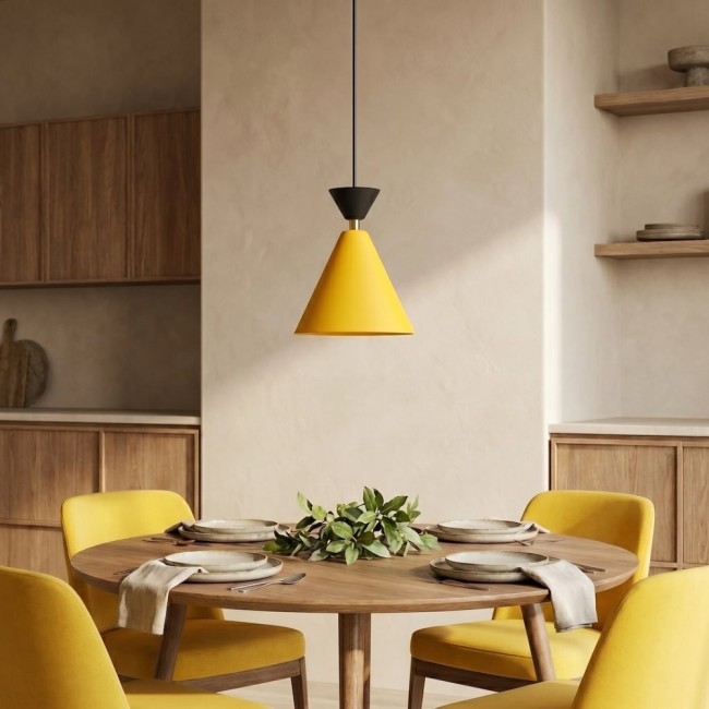 Lampe de plafond Verusa Orange