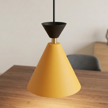 Lampe de plafond Verusa Orange