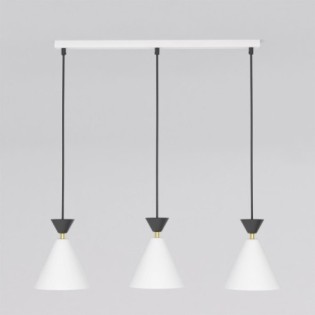Lampe de plafond Verusa Blanc (3 lumières)