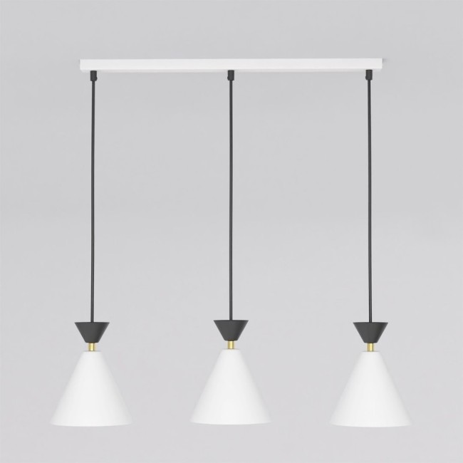 Lampe de plafond Verusa Blanc (3 lumières)