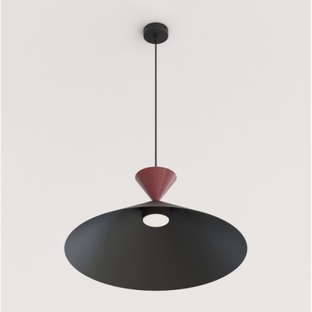 Lampe de plafond Gosva L Grenat