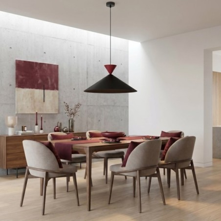 Lampe de plafond Gosva L Grenat