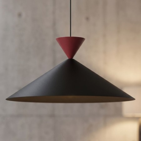 Lampe de plafond Gosva L Grenat