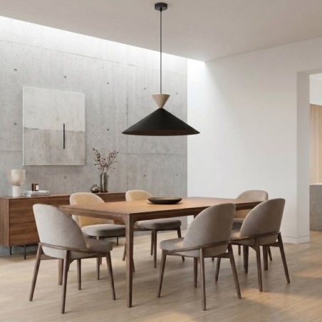Lampe de plafond Gosva L Moka