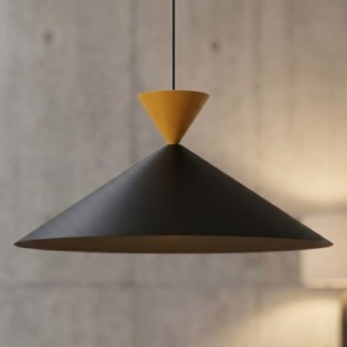 Lampe de plafond Gosva L Orange