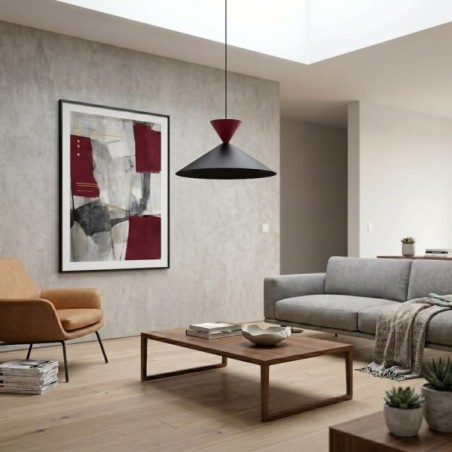 Lampe de plafond Gosva M Grenat