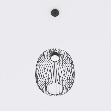 Lampe de plafond Praca Noir