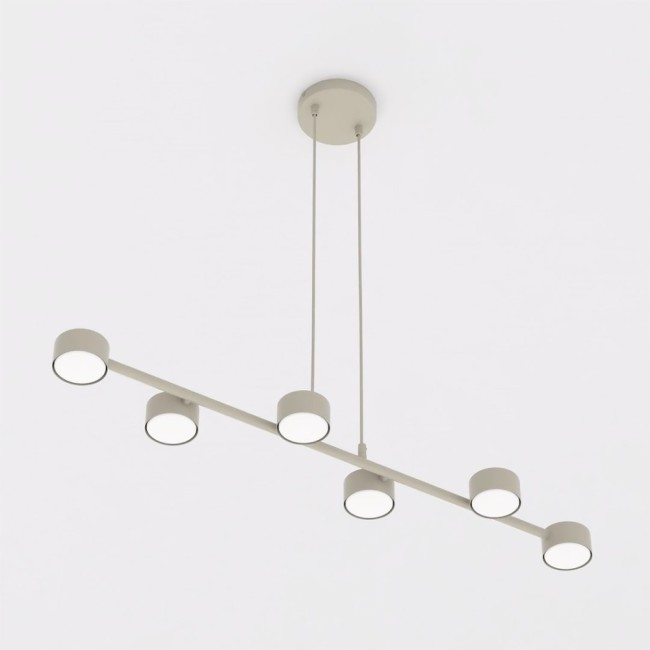 Lampe de plafond Kolina Beige (6 lumières)