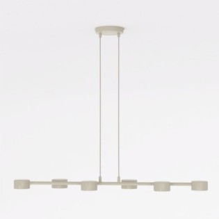 Lampe de plafond Kolina Beige (6 lumières)