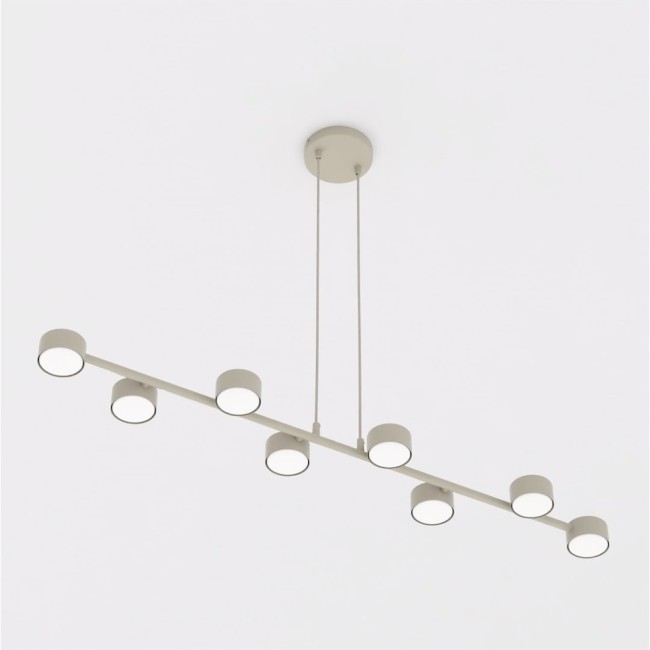 Lampe de plafond Kolina Beige (8 lumières)