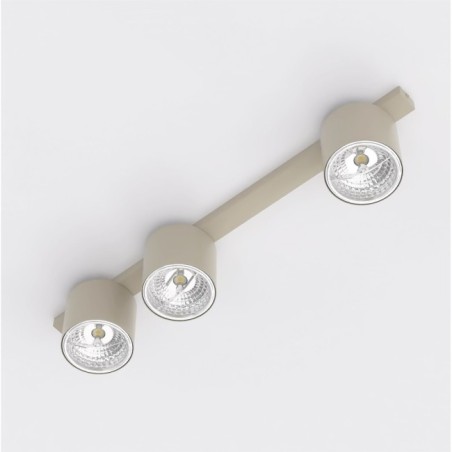 Plafonnier Asteria Beige (3 lumières)