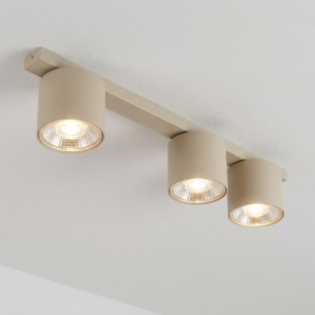 Plafonnier Asteria Beige (3 lumières)