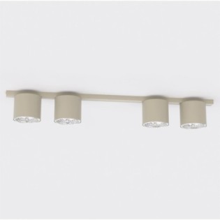 Plafonnier Asteria Beige (4 lumières)