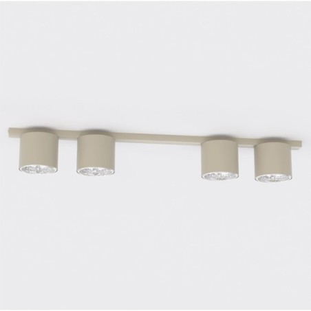 Plafonnier Asteria Beige (4 lumières)