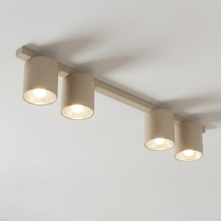 Plafonnier Asteria Beige (4 lumières)
