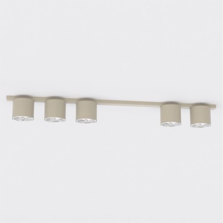 Plafonnier Asteria Beige (5 lumières)