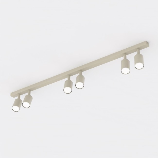 Plafonnier Nestos Beige (6 lumières)