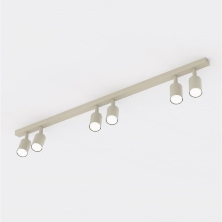 Plafonnier Nestos Beige (6 lumières)