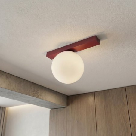 Plafond de plafond Ereni Grenat Opale