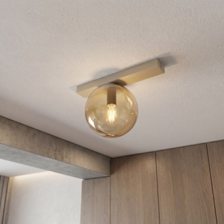 Plafond de plafond Ereni Moka Ambre