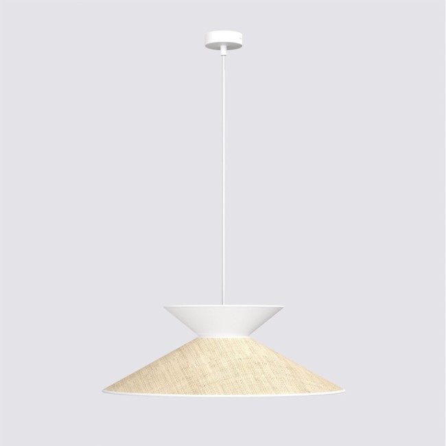 Lampe de plafond Jezerka Blanc