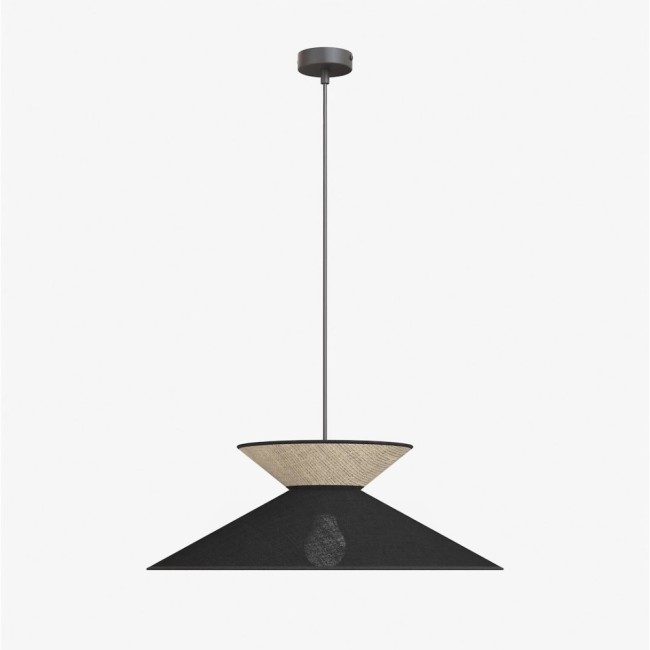 Lampe de plafond Jezerka II Noir